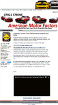 Mobile Screenshot of americanmotorfactors.com